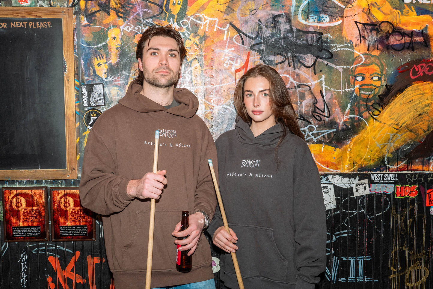 Befores & Afters Hoodie - Brown